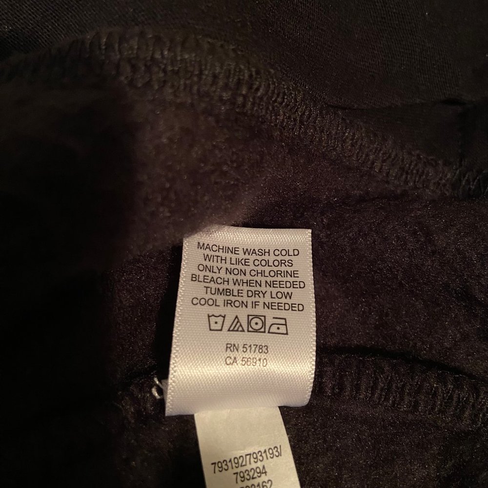 Maurices NWT Women's Black Buffalo Plaid Trim Teddy Sherpa Sweatshirt Size XS - Picture 7 of 10